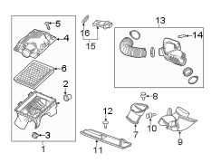 ENGINE / TRANSAXLE. AIR INTAKE.