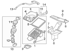 ENGINE / TRANSAXLE. AIR INTAKE.