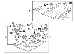 OVERHEAD CONSOLE.