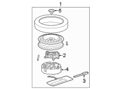 REAR BODY & FLOOR. JACK & COMPONENTS.