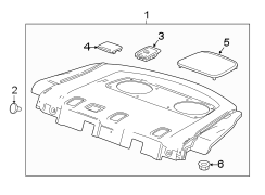 REAR BODY & FLOOR. INTERIOR TRIM.