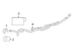 REAR BUMPER. ELECTRICAL COMPONENTS.