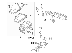 ENGINE / TRANSAXLE. AIR INTAKE.