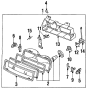 Adjust gear retainer. Adjust screw retainer. Adjuster retainer. Part included in.