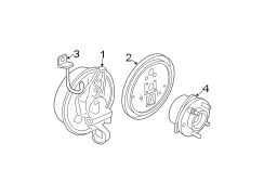 REAR SUSPENSION. BRAKE COMPONENTS.