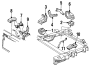 ENGINE / TRANSAXLE. ENGINE & TRANS MOUNTING.