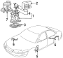 ELECTRICAL. ABS COMPONENTS.