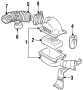 Image of Engine Air Intake Hose (Front, Rear) image for your 2016 Chevrolet Spark 1.4L Ecotec M/T LS Hatchback 