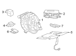 RESTRAINT SYSTEMS. AIR BAG COMPONENTS.