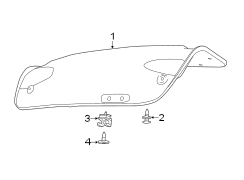 TRUNK LID. INTERIOR TRIM.