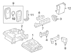 KEYLESS ENTRY COMPONENTS.