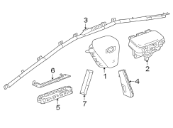 RESTRAINT SYSTEMS. AIR BAG COMPONENTS.