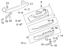 Image of Tow Eye Cap image for your 2023 Chevrolet Bolt EV   