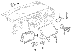 Cluster Assembly - INSTANT. Instrument Cluster. 