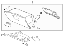 Image of Glove Box Assembly image for your 2011 Chevrolet Equinox   