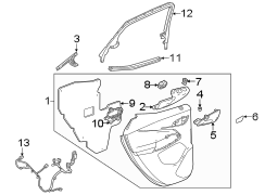 Image of Door Armrest image for your Buick Envision  