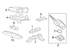 KEYLESS ENTRY COMPONENTS.