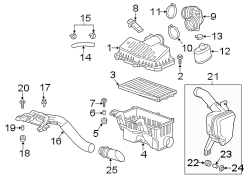 ENGINE / TRANSAXLE. AIR INTAKE.