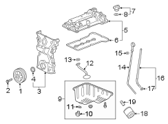 ENGINE / TRANSAXLE. ENGINE PARTS.