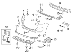 Keyless Entry Receiver Bracket