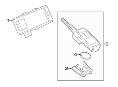 KEYLESS ENTRY COMPONENTS.