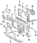 Image of Radiator (Upper) image for your 2016 Buick Enclave    