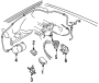 Control module bracket. Cruise unit bracket. 