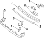 Plate. Stud. Energy. Absorber. Bar. retainer. Impact.