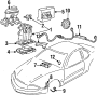 ABS Wheel Speed Sensor Wiring Harness