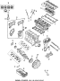 Image of Engine Camshaft Follower (Lower) image for your 2000 Mazda Millenia   