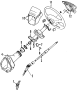 Image of Bushing. Steering. (Lower). Main. Bearings. Jacket. image for your 2003 TOYOTA COROLLA