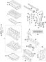 Diagram CAMSHAFT & TIMING. CRANKSHAFT & BEARINGS. CYLINDER HEAD & VALVES. LUBRICATION. MOUNTS. PISTONS. RINGS & BEARINGS. for your 2018 Hyundai Sonata