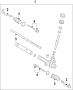 Diagram STEERING GEAR & LINKAGE. for your Hyundai