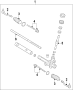 Diagram STEERING GEAR & LINKAGE. for your Hyundai