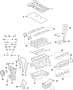 Image of Engine Crankshaft Main Bearing image for your Hyundai Tucson  