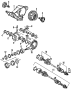 DRIVE AXLES. REAR AXLE. AXLE SHAFTS & JOINTS. DIFFERENTIAL. PROPELLER SHAFT.