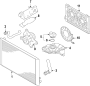 COOLING SYSTEM. COOLING FAN. RADIATOR. WATER PUMP. (1/1)