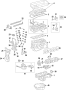 Image of Engine Crankshaft Main Bearing image for your Toyota RAV4  