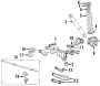 Image of Suspension Shock Absorber image for your 2004 Jaguar XKR  Base Coupe 