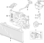 Image of Engine Cooling Fan Assembly image for your Jaguar XE  