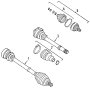 DRIVE AXLES. AXLE SHAFTS & JOINTS. (1/1)