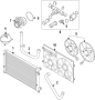 Engine Cooling Fan Assembly (Front)