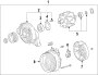 Image of PLATE, BEARING RETAI. RETAINER. image for your 2010 Toyota 4Runner   