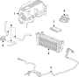 Hybrid components. Cooling system.