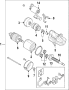 Image of Bearing. Metal. S. (Front) image for your 1995 Mazda MX-3   