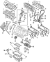 Image of Engine Camshaft (Left) image for your 2002 Mazda Protege  LX Sedan 