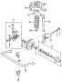 Image of Suspension Strut Rod Bushing (Front, Rear) image for your Mazda B3000  