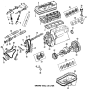 Image of Engine Oil Pan Gasket image for your 2001 Mazda 626  ES Sedan 