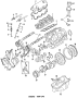 Engine Timing Cover Gasket (Front, Upper, Lower)