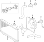 Image of Engine Coolant Thermostat Housing image for your 1995 Toyota Paseo   